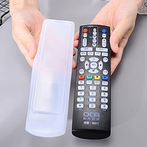 Remote Waterproof Cover CRAZYGOL Silicone Remote Cover,Transparent Case for Television and ...
