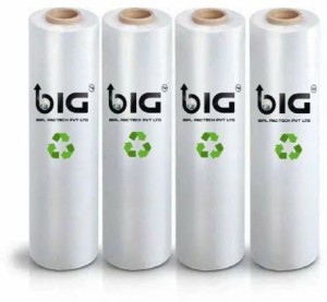 BIPLPACTECH 5 cm 328 ft Oxo-Biodegradable Packing Material (Pack of 4) Transparent