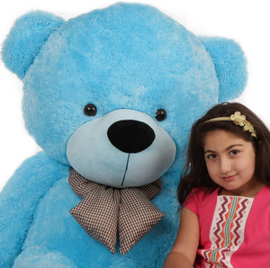 AV Toys 5 Feet teddy bear soft and cute Huggable doll for New baby girl, Kids, Birthday gift Can be used as Home, valentine day and Decoration - 60 inch