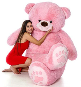 Ksar Pink 6 Feet Teddy Bear - Image 6
