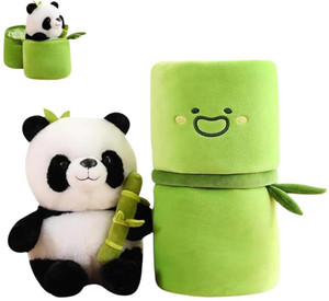 ASJS Bamboo Panda soft toys for kids girls, birthday gift for kids, girls - 35 cm