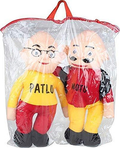 ARGHAV MOTU PATLU SOFT TOYS/KIDS SOFT TOYS/GIFT FOR KIDS/STUFFED TOYS/PLAYING FOR KIDS  - 30 cm
