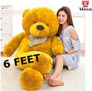 MOSU Lovable 6 Feet Soft Teddy Bear for Girlfriend/Birthday Gift/Boy/Girl  - 182 cm