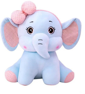Tennie Tots Elephant Soft Toy for Kids  - 26 cm