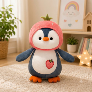 Liquortees Penguin soft toys for girls birthday gifts  - 25 cm
