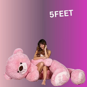MOSU Giant 5 Feet Teddy Bear – The Ultimate Plush Companion  - 152 cm