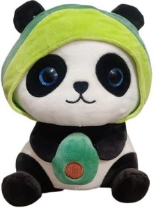 Hug 'n' Feel Lovable Cute Giant Life Size Teddy Bear. (30cm Soft Toy, Avocado Panda)  - 30 cm