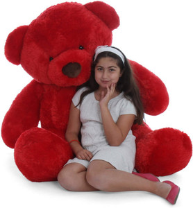AVS 5 Feet Stuffed Spongy Hugable Imported Teddy Bear (Super Quality) Special For Gift - 152 cm