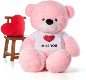 OZEE 3 FEET Valentine's Special Giant Teddy Bear with MISS