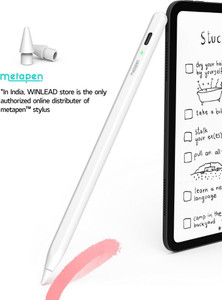 Metapen Air8 iPad Pencil 20H Working Time Lightweight fits A16/M3/M5 Stylus