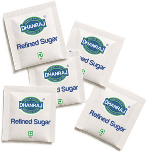 DHANRAJ White Sugar Sachet (5G x 200) Sugar
