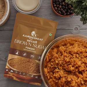 AJURWEDAEAT Brown Sugar | Sugar | 100% Pure And Organic Natural And Plant Base | S-101 Sugar