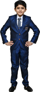 Arshia Fashions Suit set Solid Boys Suit