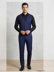ASTHETIC Men suit Solid Men Suit