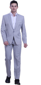 HUMJOLI MENS WEAR Blazer And Trouser Solid Men Suit