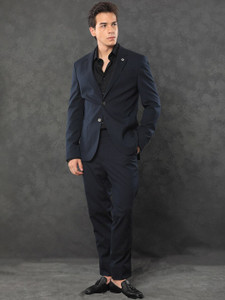 Rare Rabbit Single Breasted - 2 button Solid Men Suit