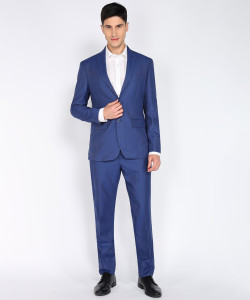 PETER ENGLAND 2 PC Suit Textured Men Suit