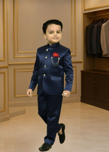 पर्युष्णम लड़कों के लिए सॉलिड कोट पैंट फॉर बॉयज़ किड्स सूट सेट ड्रेस सूट्स वेडिंग पार्टी फेस्टिव फुल सेट कोट सूट