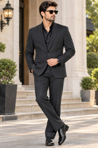 Denigma Suit Solid Men Suit