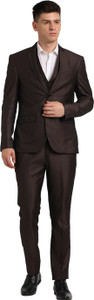 TURTLE 3 Piece Suit Solid Men Suit