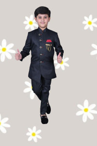 Eliq JODHPURI SUIT Solid Boys Suit