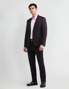 ARROW 2-piece Solid Men Suit
