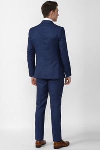 PETER ENGLAND Tuxedo Style Checkered Men Suit