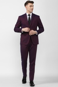 PETER ENGLAND Suit Textured Men Suit