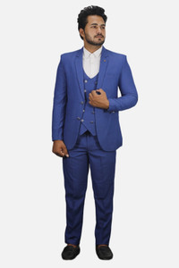 gargian master cut Coat Pant Set Solid Men Suit