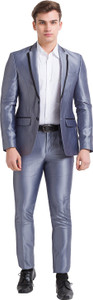 PARX Suit Solid Men Suit