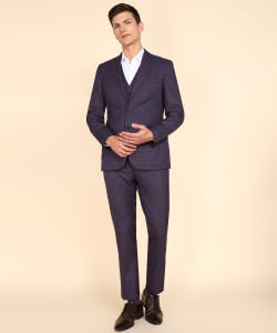 Raymond 3 PC Suit Checkered Men Suit