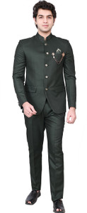Diamond Style Jodhpuri Solid Men Suit