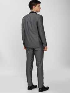 PETER ENGLAND Tuxedo Style Checkered Men Suit