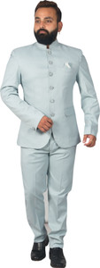 Diamond Style Jodhpuri Solid Men Suit