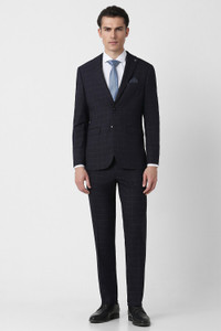 PETER ENGLAND Suit Checkered Men Suit