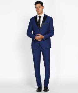 PETER ENGLAND 2 PC Suit Textured Men Suit