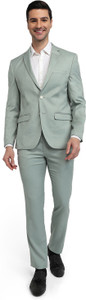 PARK AVENUE 2 PC Suit Solid Men Suit