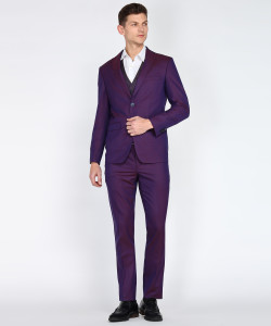 PETER ENGLAND 3 PC Suit Textured Men Suit