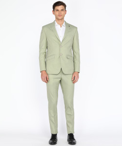 PETER ENGLAND Single Breasted Solid Men Suit