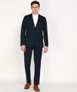 PETER ENGLAND Single Breasted Solid Men Suit