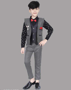 Parasnath collections 3pcSuit Printed Boys Suit