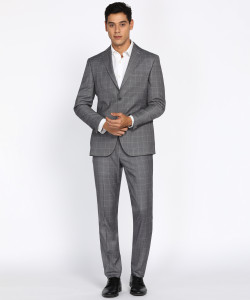 PETER ENGLAND 2 PC Suit Checkered Men Suit