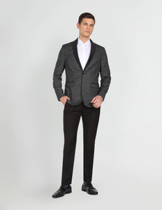 ARROW Single-breasted Self Design Men Suit