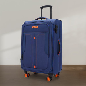 HRX Overdrive Spinner Expandable Check-in Suitcase 4 Wheels - 26 inch