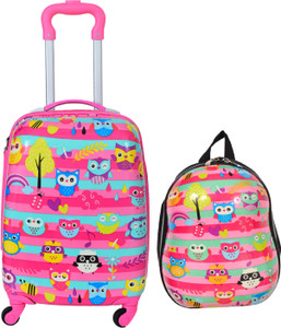 Kids Suitcase Owl Carry On Luggage Travel Tots Owl Kids Luggage