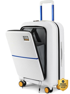 Urban Jungle FROST 59 4W WHITE Cabin Suitcase 8 Wheels - 23 inch