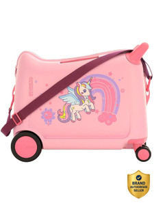AMERICAN TOURISTER Skiddle SP Polypropylene Small Cabin Spinner Kids Trolley Bag Cabin Suitcase 4 Wheels - 16 inch