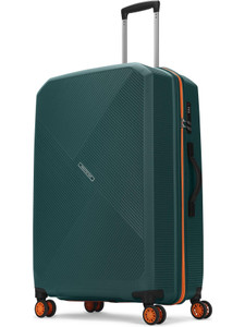 ARISTOCRAT Apex Hard Side Polypropylene Luggage | Trolley Bag with Combination Lock Check-in Suitcase 8 Wheels - 31 Inch