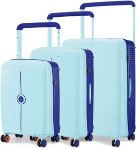 NASHER MILES Dubai TSA Lock Hard-Sided Polypropylene Luggage Set