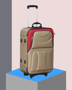 TheVC High Quality/Imported Luggage/Domestic Warranty/Polyester/Classy Look & Feel Expandable  Check-in Suitcase 2 Wheels - 24 24